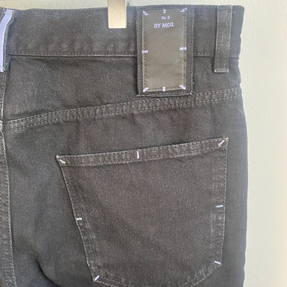 no.0 by MCQ Alexander Mcqueen Lightly Tapered Blank Denim Pants
